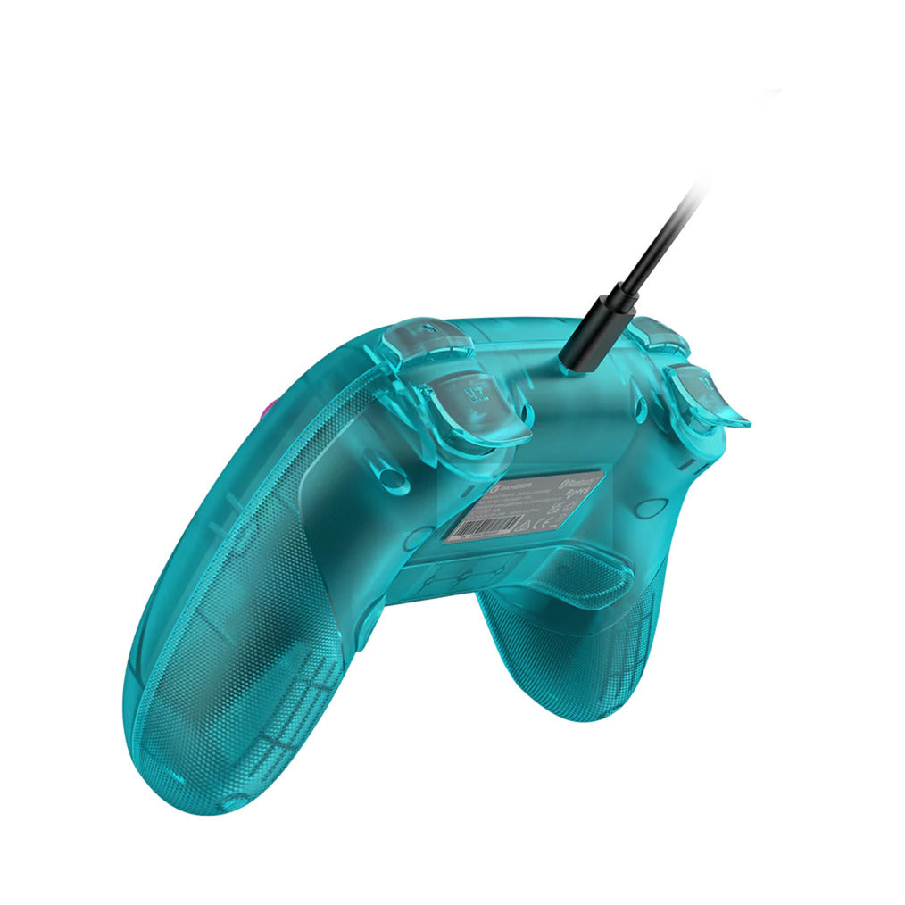 Controller Gamesir Nova HD Rumble NS (verde acqua, PC, Steam, Android, iOS, Switch, Bluetooth USB da 2,4 GHz)