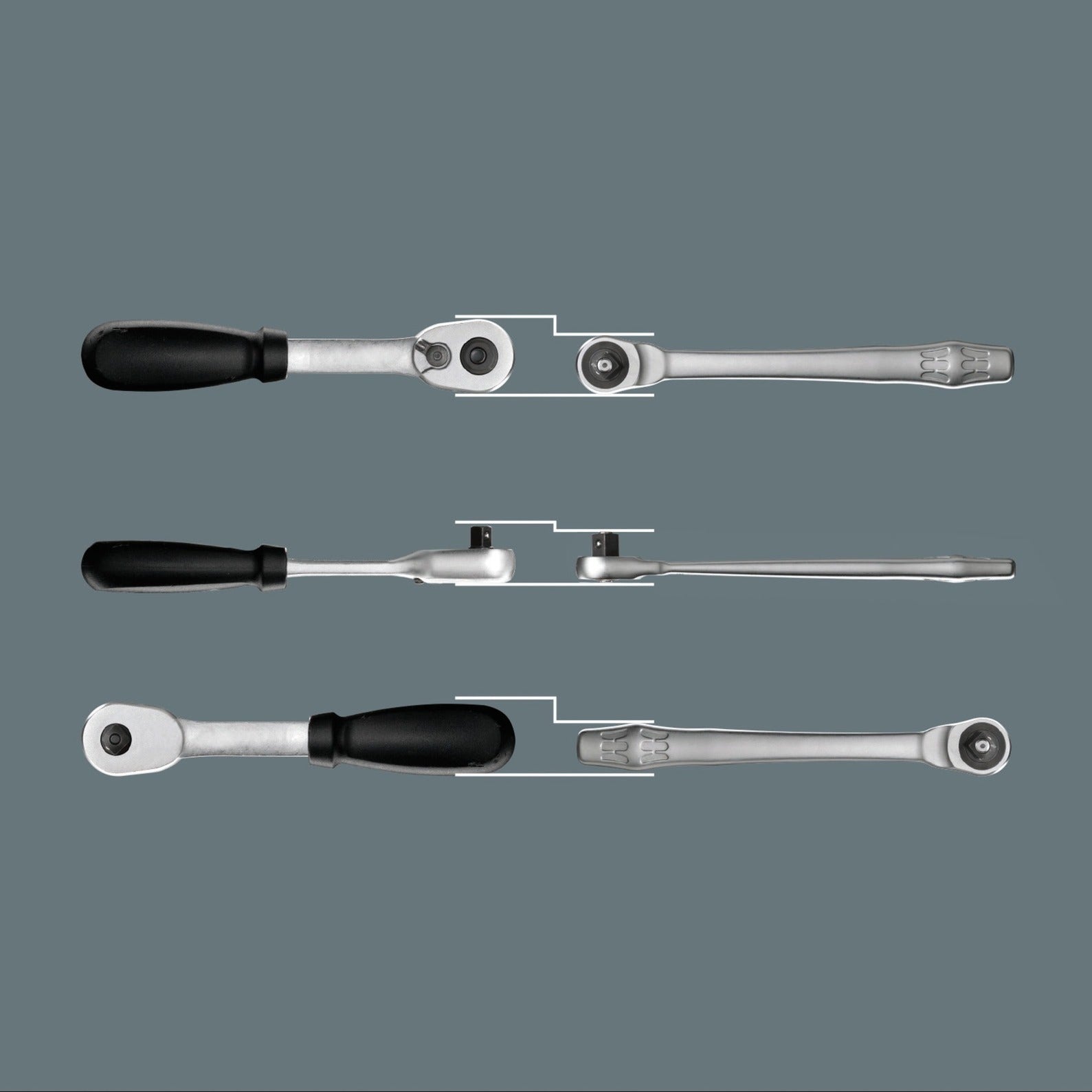 WAA 8100 SA 10 Set di metallo Zyklop, 1 4