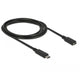 Delock SuperSpeed ​​USB-C 3.1 Gen1 Masculino> Hembra