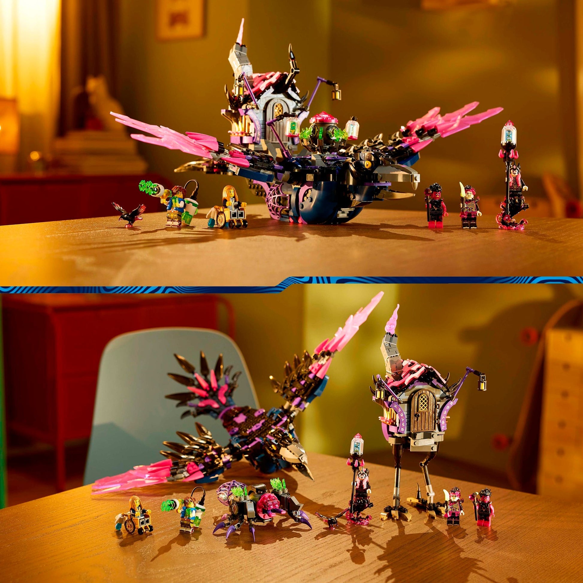Lego Lego Dreamzzz 71478 La cremagliera di mezzanotte della strega inferiore