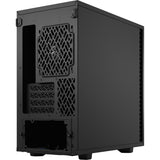 Fractal design define 7 mini black solid midi tower behuizing (zwart | 4x usb-a | 1x usb-c) - afbeelding 4