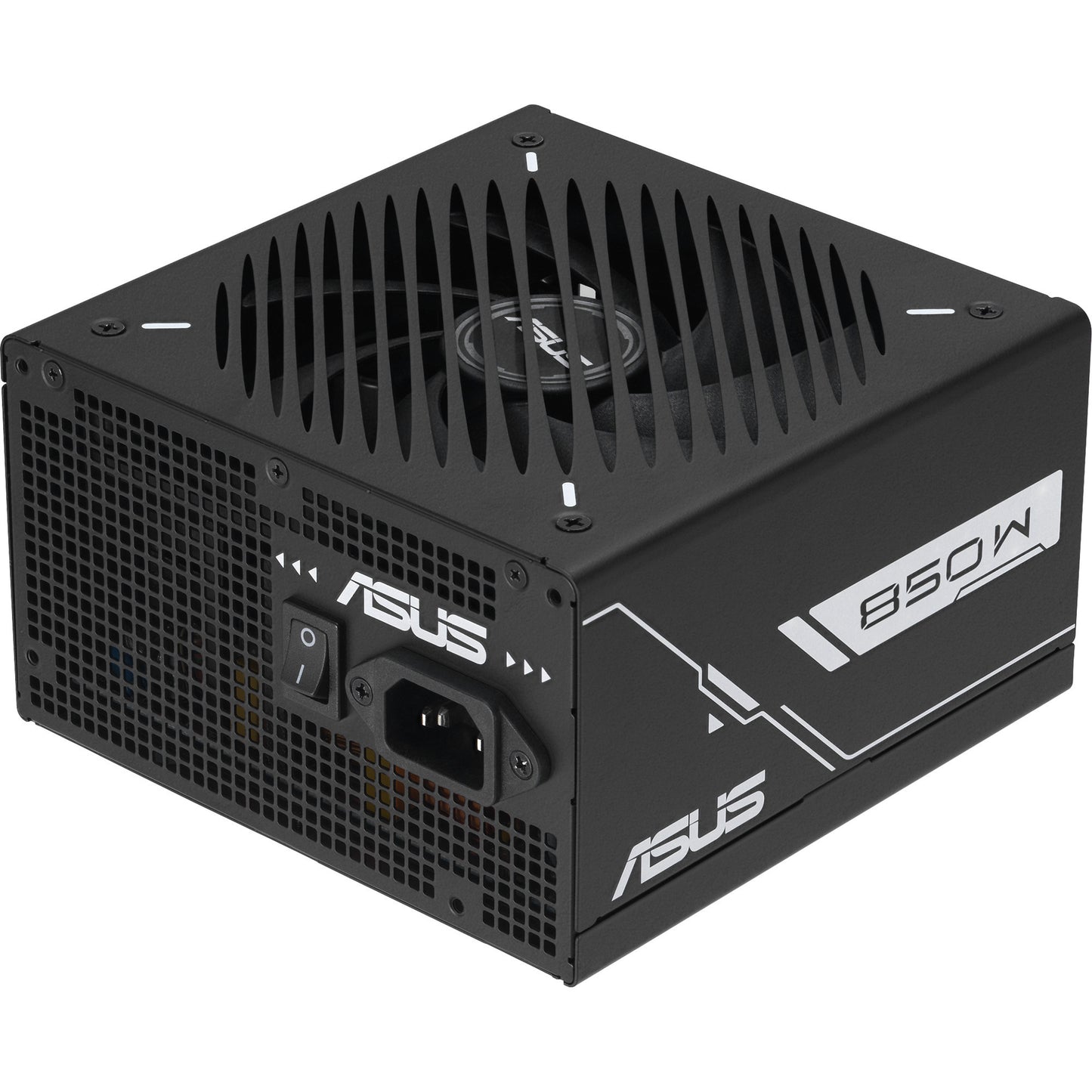 Fuente de alimentación modular Asus Prime Gold Black Edition de 850 vatios (negro, 1x 12v-2x6, 3x pcie)