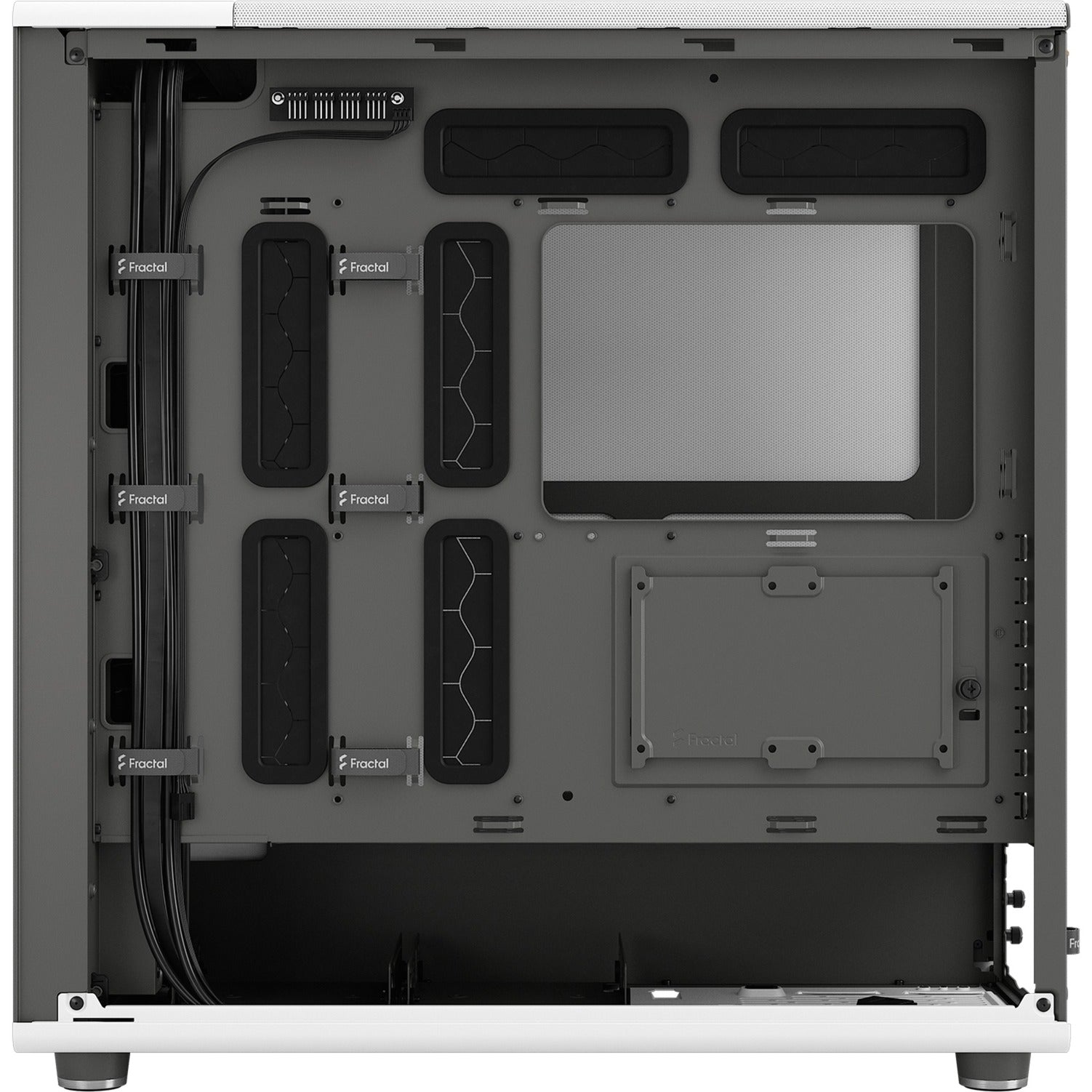Fractal design north xl midi tower behuizing (wit | 2x usb-a | 1x usb-c)