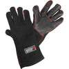 Weber leren barbecuehandschoenen (zwart)