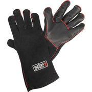 Weber leren barbecuehandschoenen (zwart) - afbeelding 2