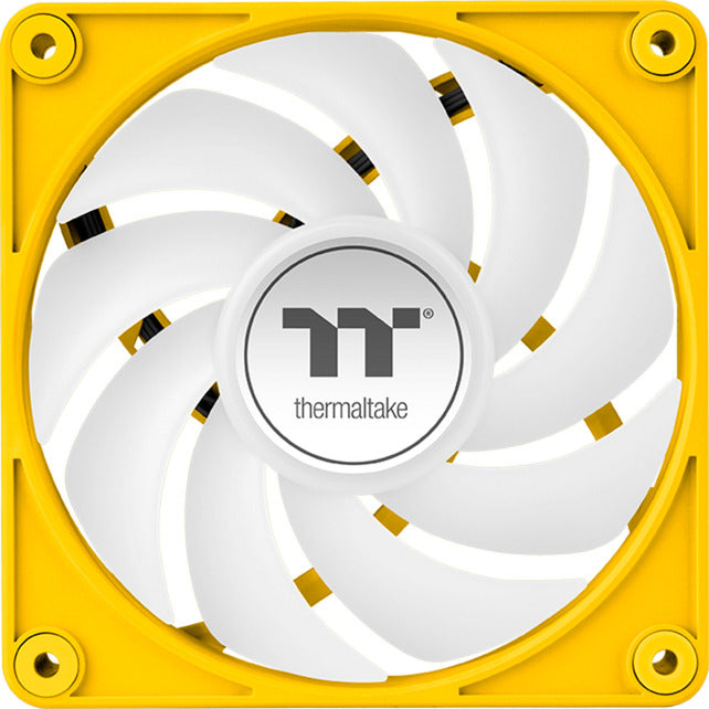 Thermaltake ct120 ex argb sync ventola di raffreddamento per PC bumblebee (pacchetto da 3 ventole) ventole per case (geel, 3 pezzi, 120 x 120 x 25 mm, pwm)