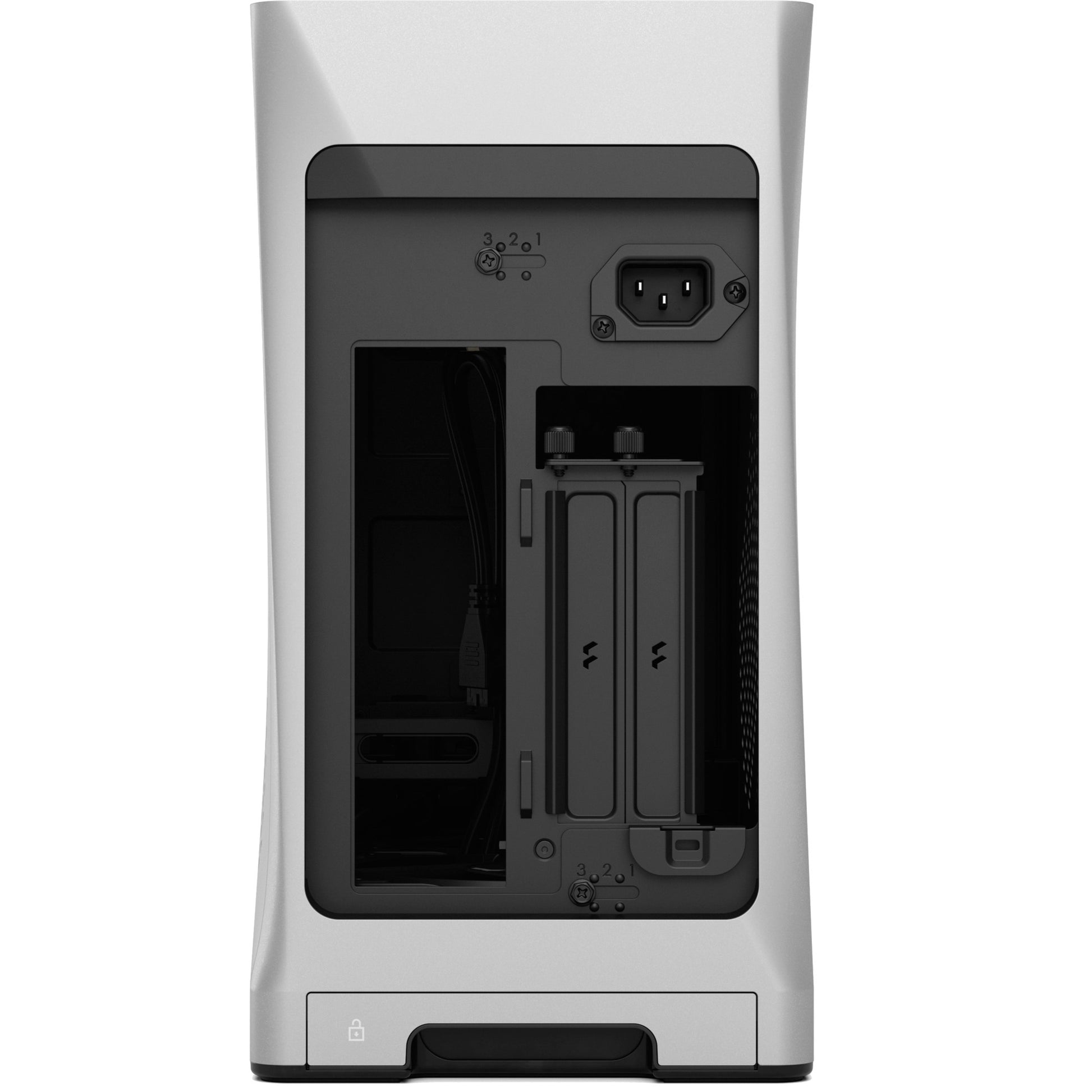Fractal Design era 2 argento
