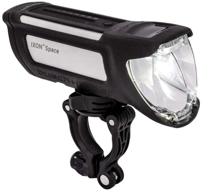 Busch + müller ixon space 150 lux led battery headlight