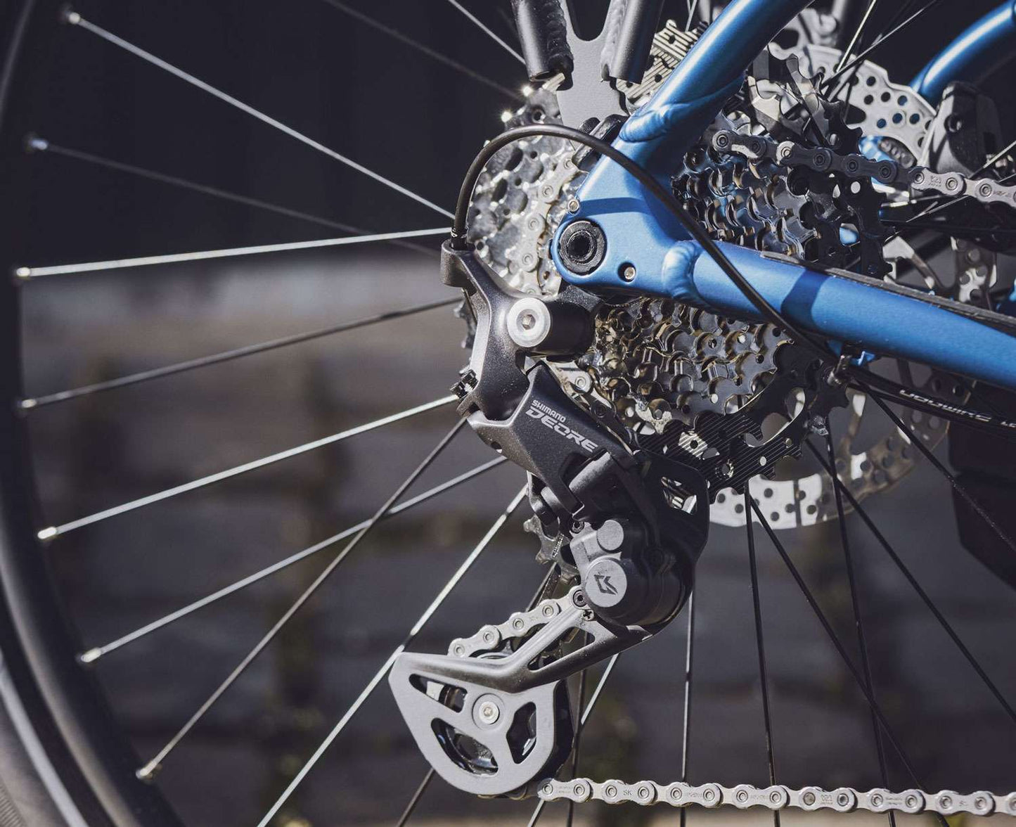 Shimano Shim. A.Derailleur Deore 10V RD-M5130 ZW. Shadow+ Link Glide