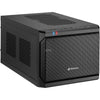 Sharkoon qb one mini tower behuizing (zwart | 4x usb-a)
