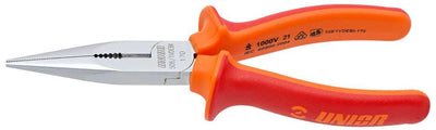 Unior tools alicate punta redonda plana 508 1vdebi con filo 61 mm