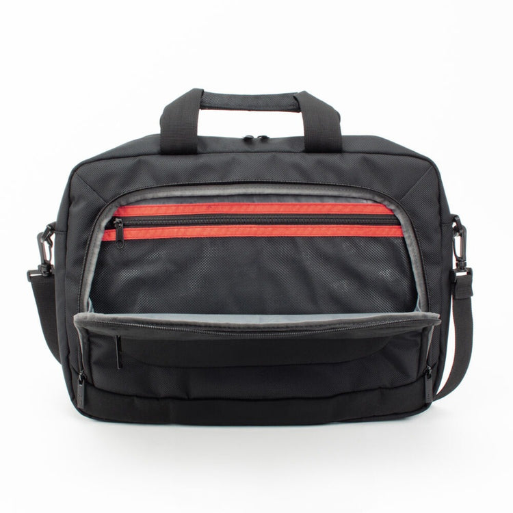 Act connectivity suburb schoudertas voor laptops tot 15,6 laptoptas (zwart)
