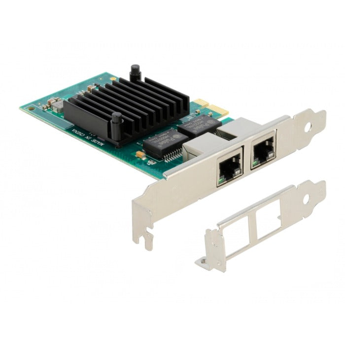 Delock PCI Express X1 Tarjeta 2 x RJ45 Gigabit Lan I350