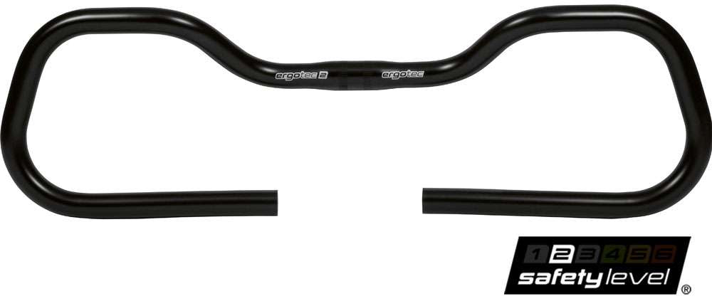 Ergotec Steer Bend Contest Comfort 25.4 Alu Black