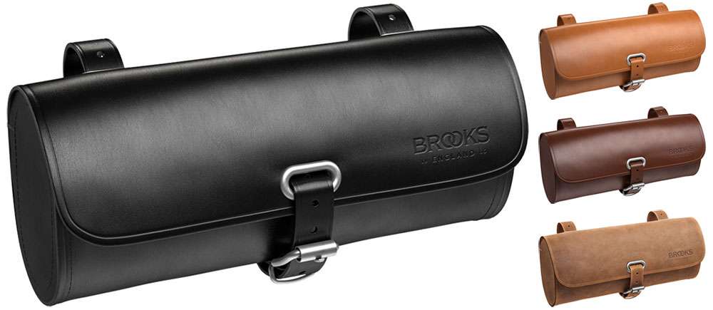 Brooks Challenge zadeltas - leren tool bag - unisex - fiets - zwart