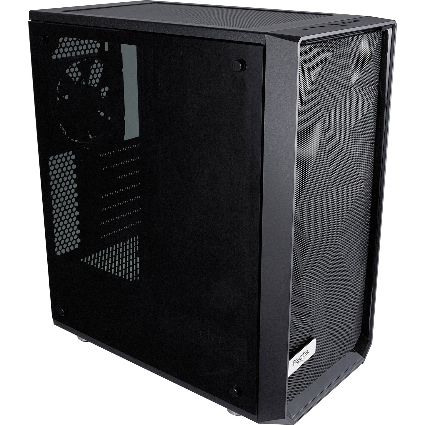 Design frattale Meshify C vetro temperato scuro