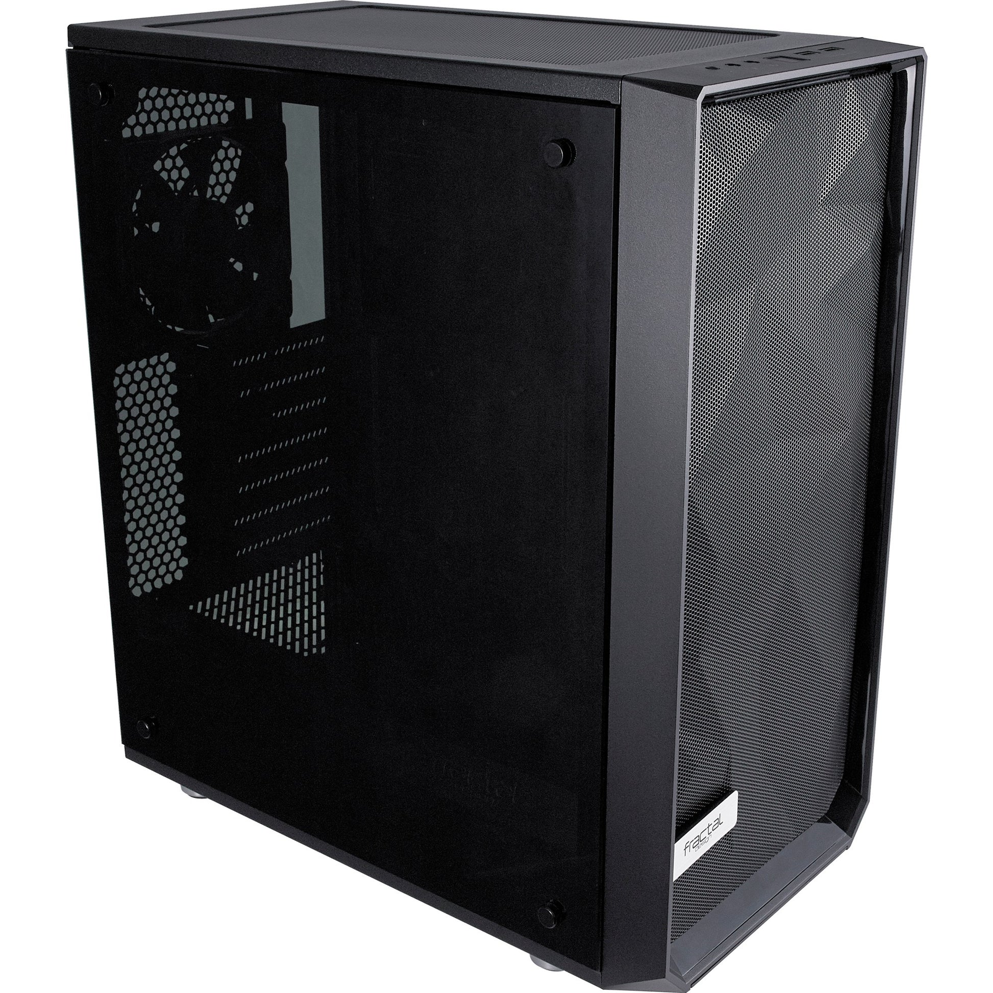 Design frattale Meshify C vetro temperato scuro
