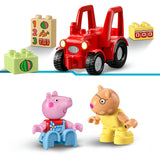 Lego duplo peppa big tractor en marktkraam dieren speelgoed voor peuters - 10468 - afbeelding 4