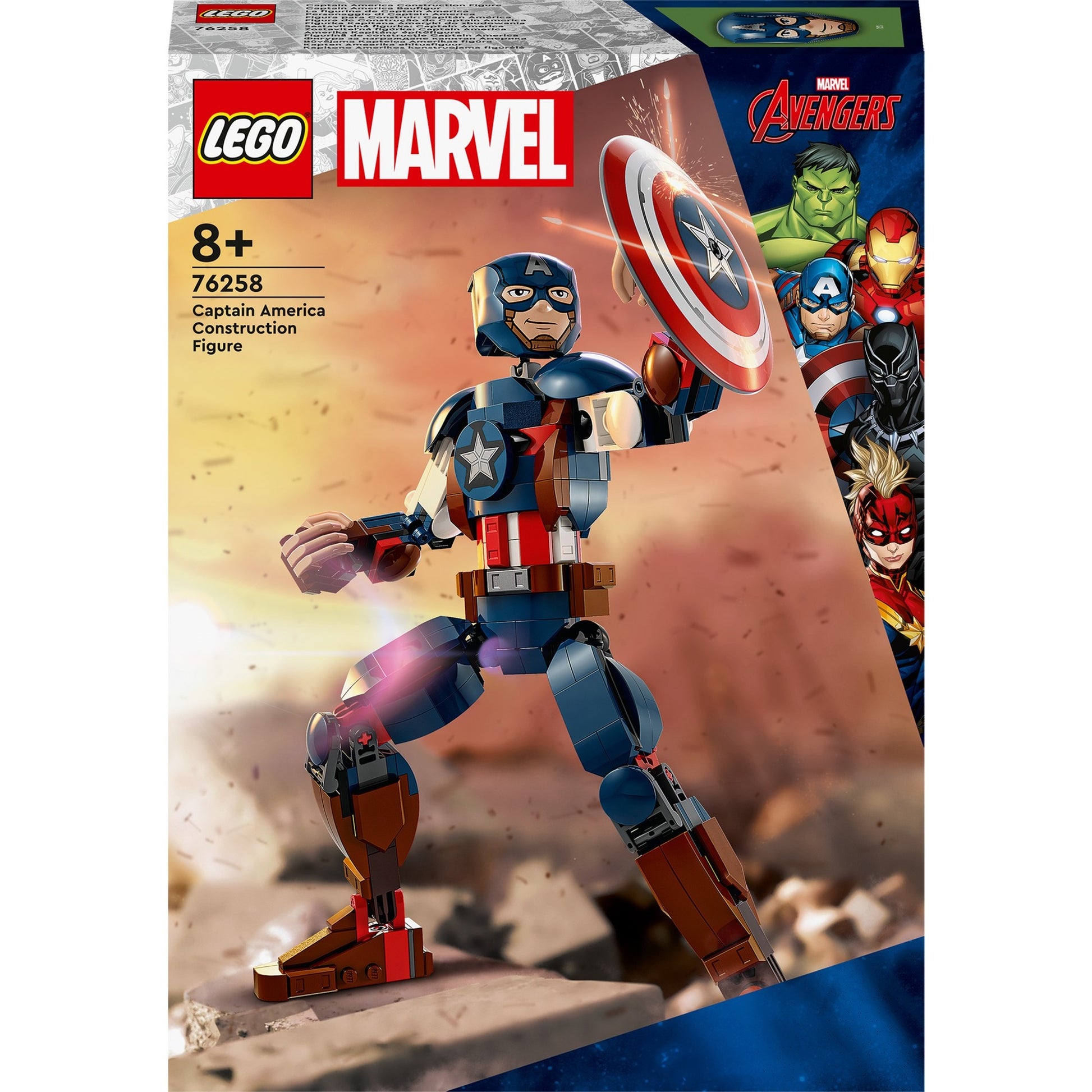 LEGO LEGO Super Heroes 76258 Capitán América Figura de construcción