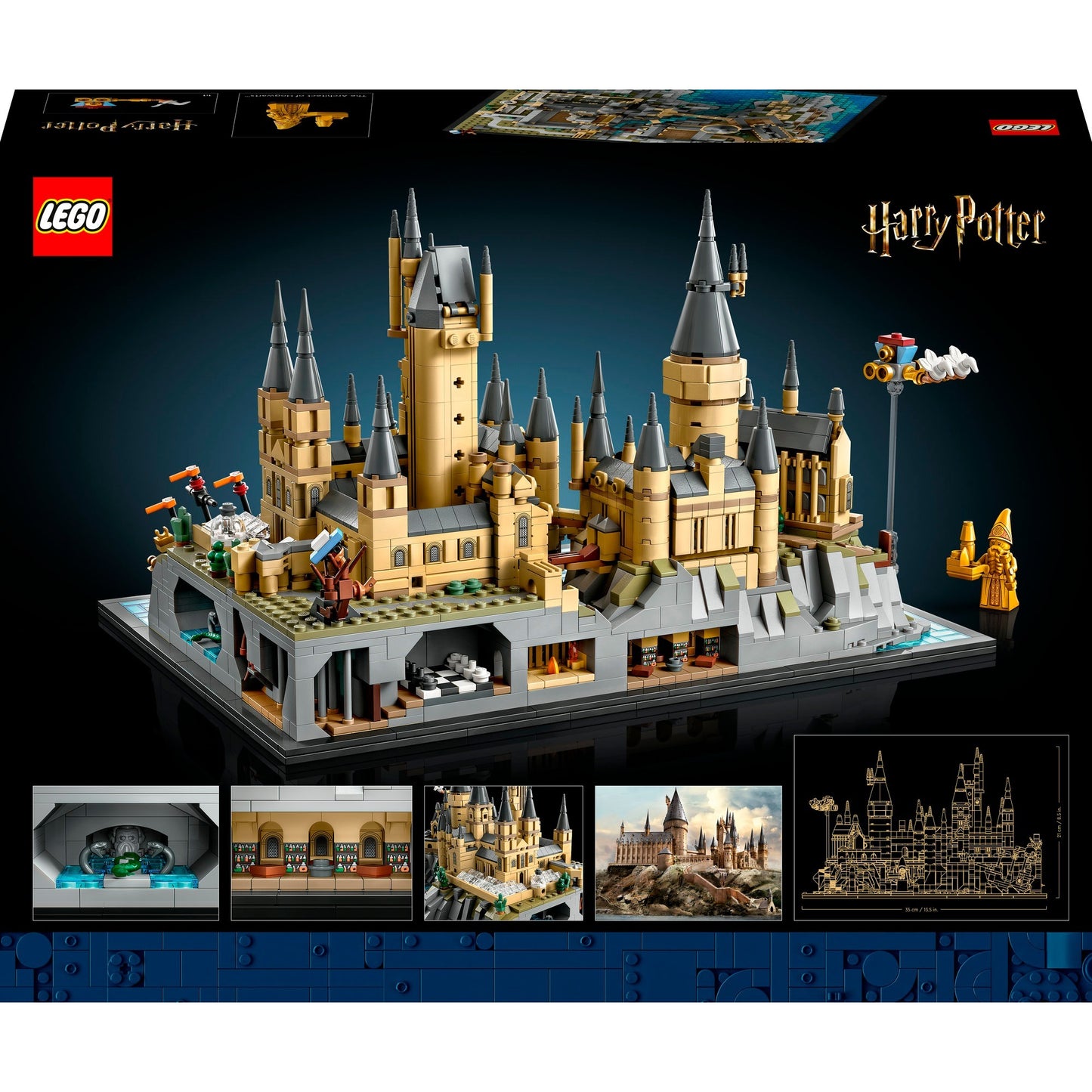 LEGO 76419 Harry Potter Castle Hogwarts ™ e sul posto