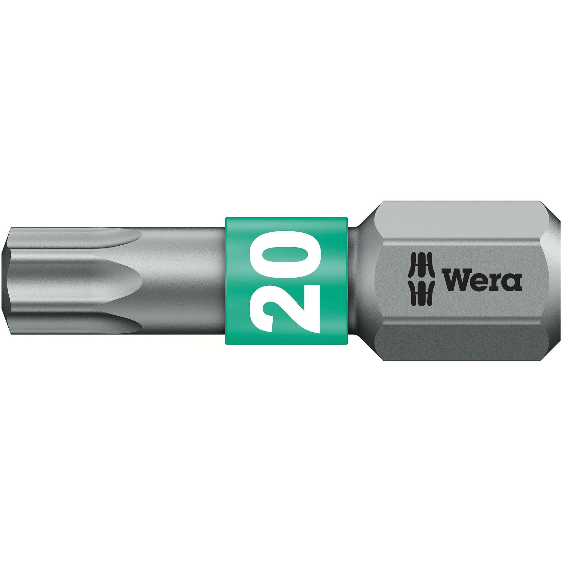 Wera kraftform kompakt 20 ra-r met etui, 6‑delig bitset (zwart groen)
