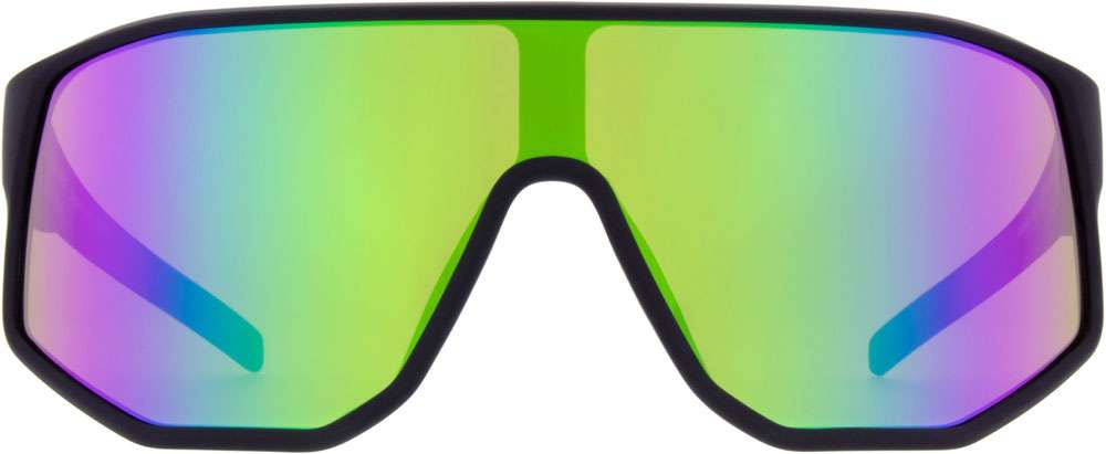 Red bull spect eyewear dash marrone blu verde-specchio - occhiali sportivi