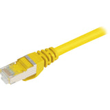 Sharkoon cat.6 netwerkkabel (geel, 1,5 meter, sftp, rj-45) - afbeelding 2