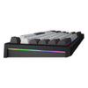 Hator skyfall pro wireless rgb mechanisch gaming toetsenbord (zwart, us lay-out (qwerty), hator aurum vanilla silent, 80% (tkl), rgb, double-shot pbt, hot-swap, 2.4ghz | bluetooth | usb-c)