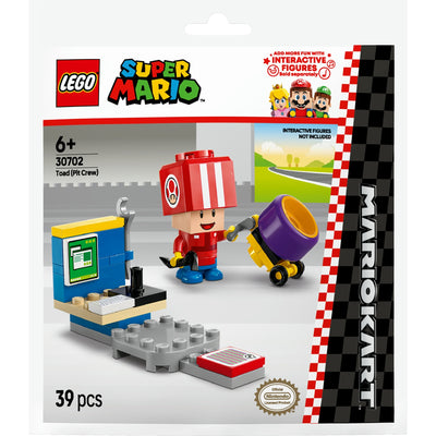 Lego Super Mario - Mario Kart - Rospo (pit stop) giocattolo da costruzione (30702)