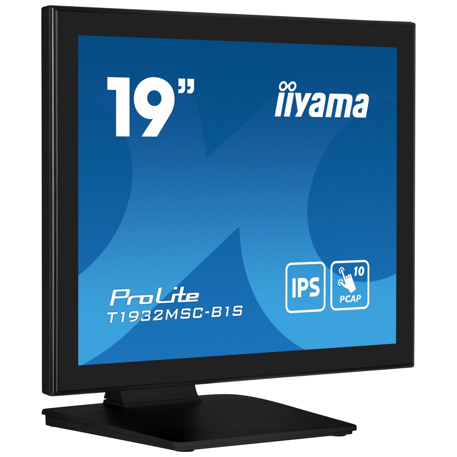 Monitor touchscreen Iiyama prolite t1932msc-b2s 19 (nero, VGA, HDMI, porta display, audio, touchscreen)
