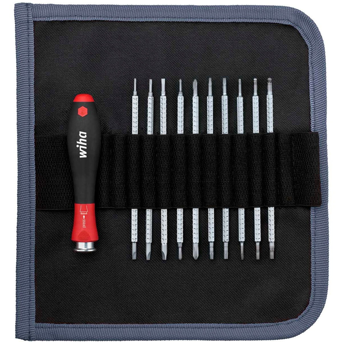Wiha Screwdriver with System 4 SchachtensCet set