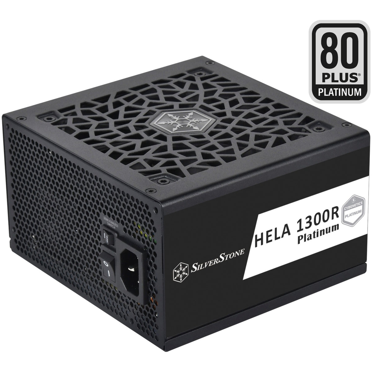 Silverstone hela 1300r platinum, modulaire 1300 watt voeding (zwart, 8x pcie)