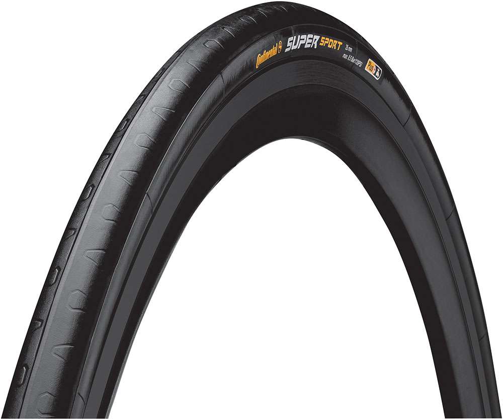 Continental Super Sport Plus Racefietsband 700x23C Zwart