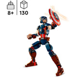 Lego super heroes 76258 captain america bouwfiguur - afbeelding 3