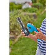 Gardena accu gras- buxusschaar classiccut li grasschaar (turquoise zwart, incl. li-ion-accu 2,5ah) - afbeelding 3