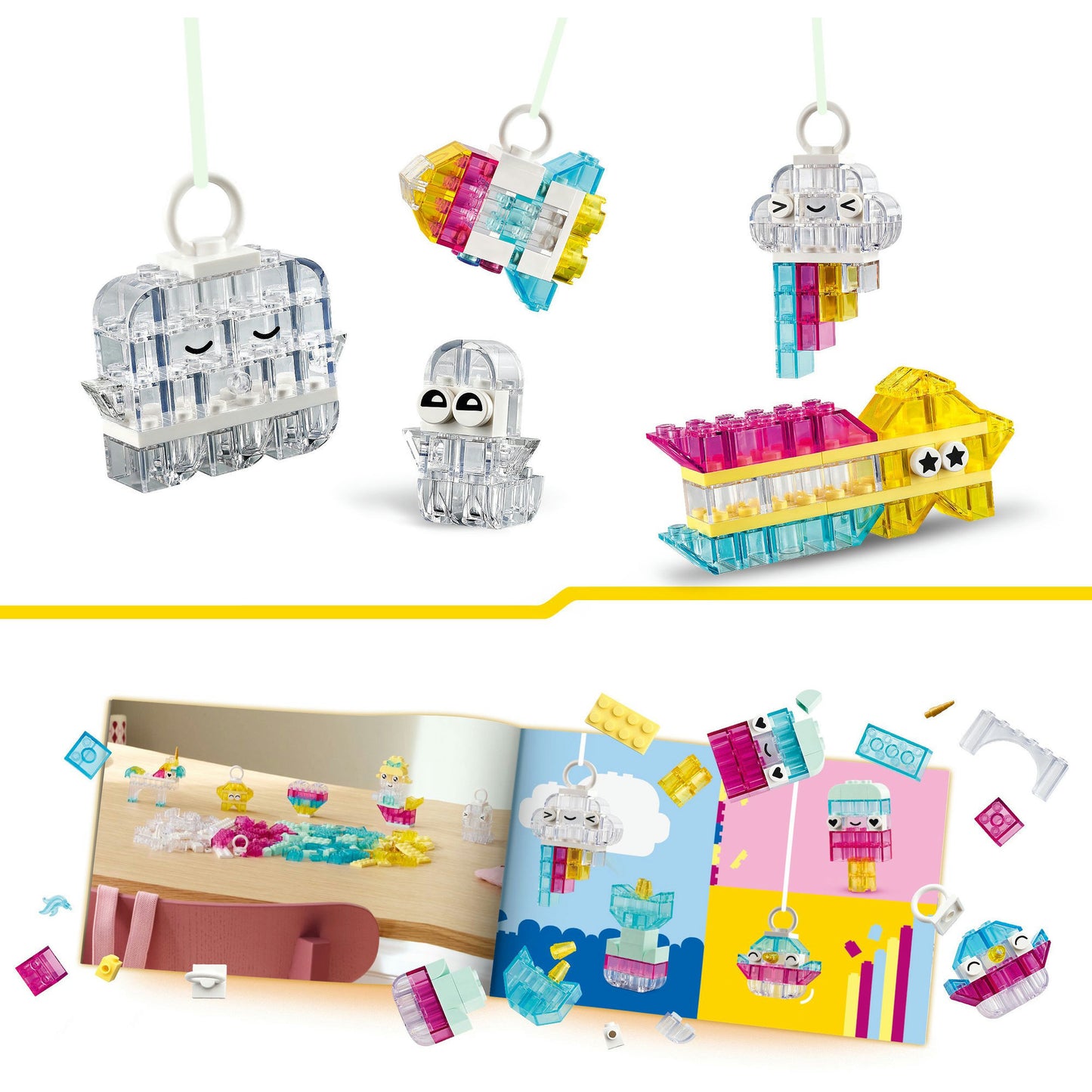 Box trasparente Magic LEGO 11040 Classic