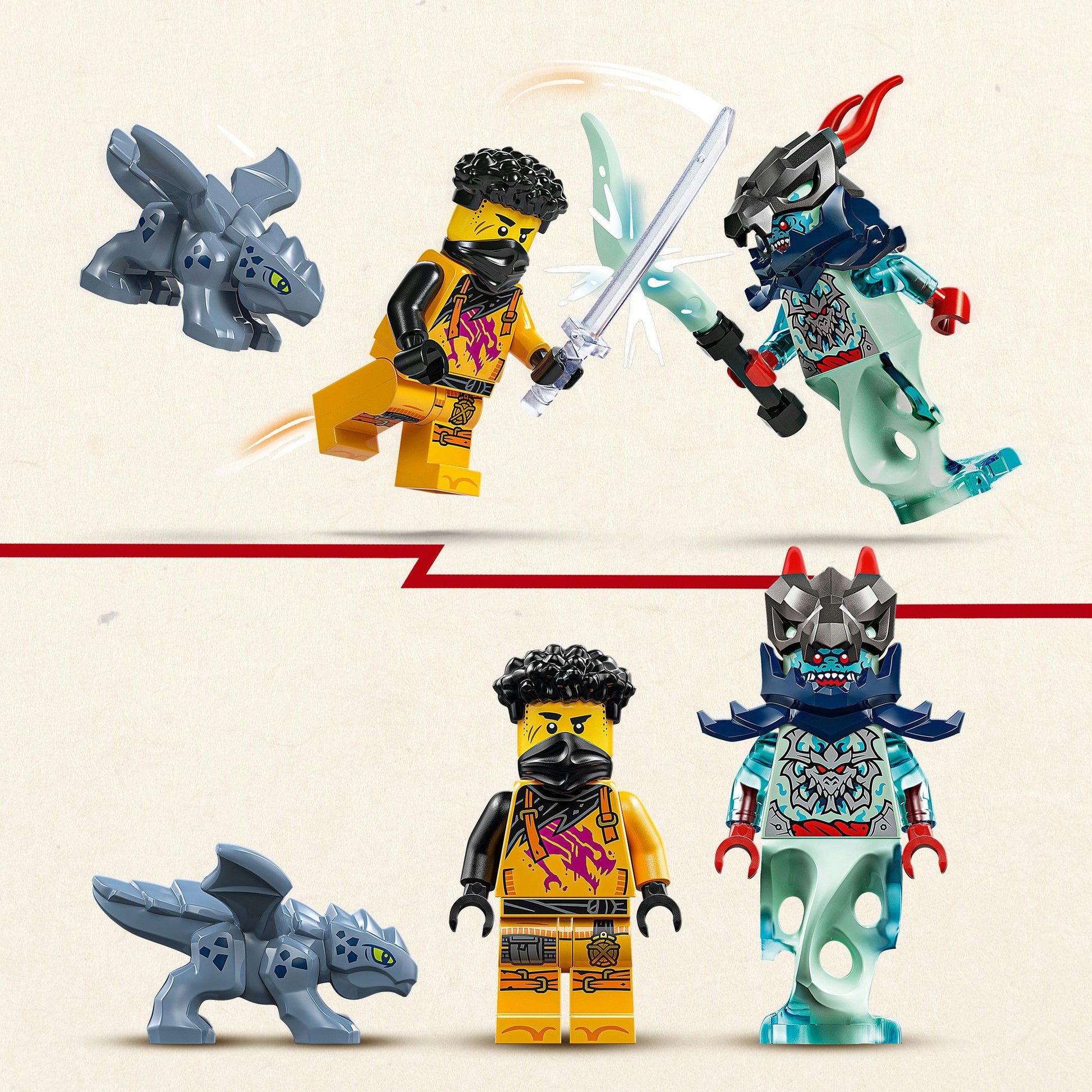 Lego 71839 Ninjago Arins Spinjitzu Fight Mecha