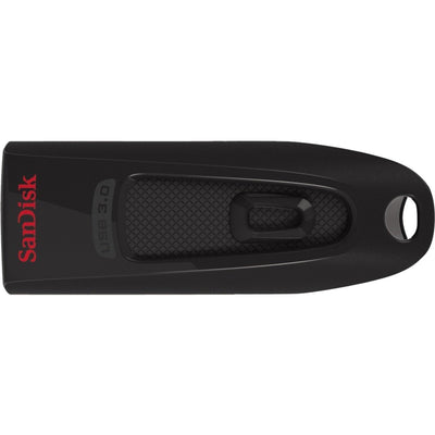 Sandisk ultra usb 3.0 256 gb usb-stick (zwart rood, sdcz48-256g-u46)