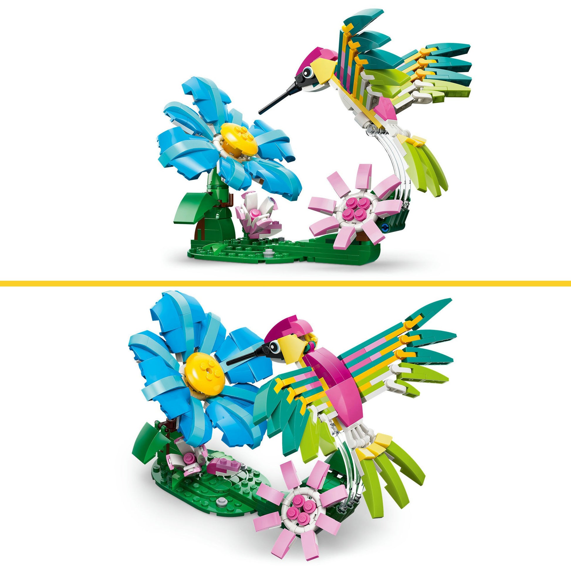 Lego Creator 31384 Animali Selvatici: Colibrì Colorato