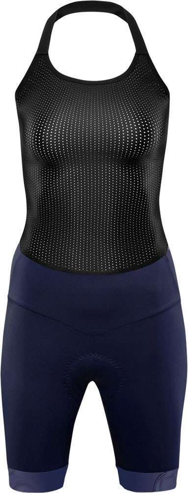 Cube road xc artline - culotte con tirantes para mujer con badana