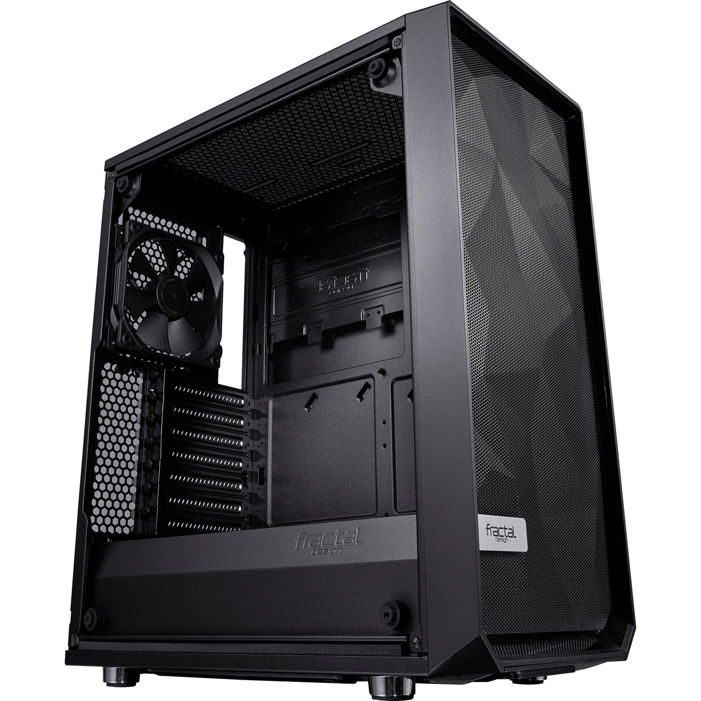 Design frattale Meshify C vetro temperato scuro