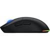 Ratón inalámbrico para juegos Hator Quasar 3 (negro, 400 - 12.000 ppp, RGB, 2,4 GHz Bluetooth 5.1 USB)