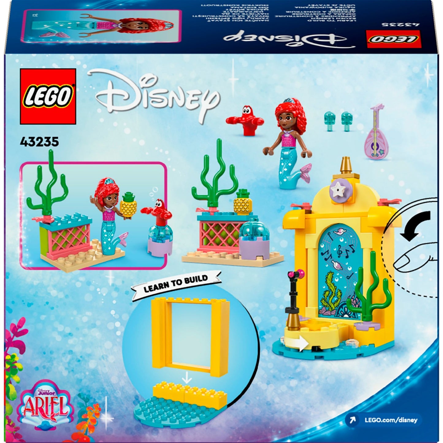 LEGO LEGO Princesa 43235 Ariels Music Stage