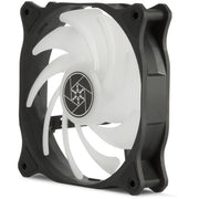 Silverstone air blazer 120r rgb case fan (zwart, 120 x 25 x 120 mm, pwm) - afbeelding 3