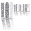 Unleazhed frame protection film monstera white glossy