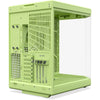 Hyte y70 midi tower behuizing (lichtgroen | 2x usb-a | 1x usb-c | tempered glass)