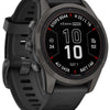 Garmin fenix® 7s pro - edición solar zafiro 42mm - reloj inteligente multideporte GPS