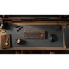 Teclado mecánico rgb de edición especial keychron k3 max-h3w totalmente de madera (color madera, diseño estadounidense (qwerty), marrón leche pom, 75%, leds rgb, pbt de doble disparo, intercambio en caliente, 2,4 ghz | bluetooth 5,1 | usb-c)