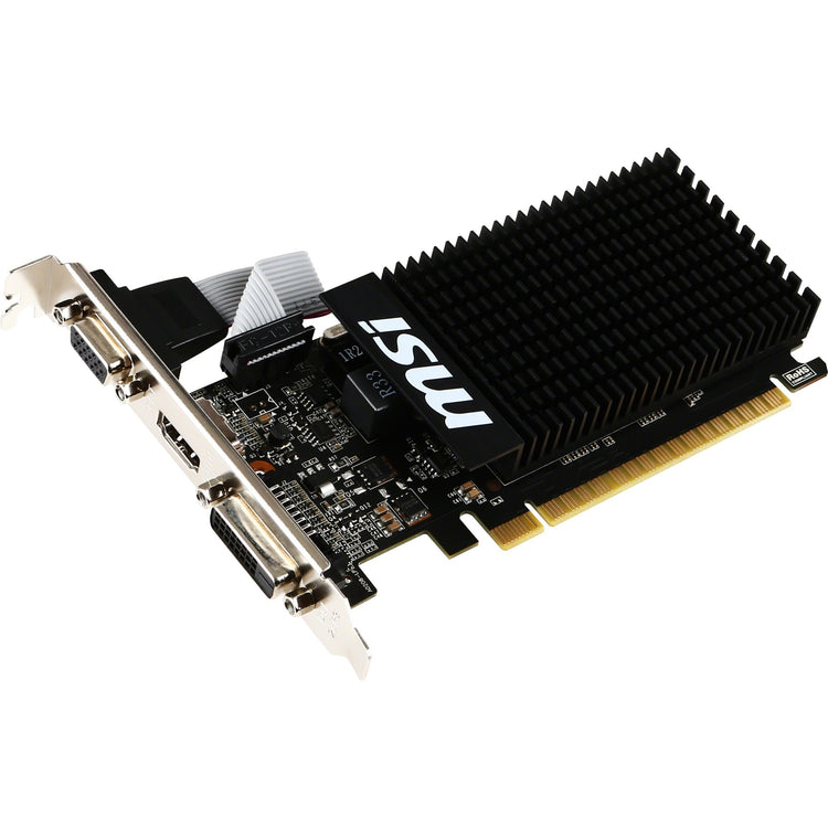 Scheda grafica MSI GT 710 2GD3H LP (VGA, DVI, HDMI, basso profilo)