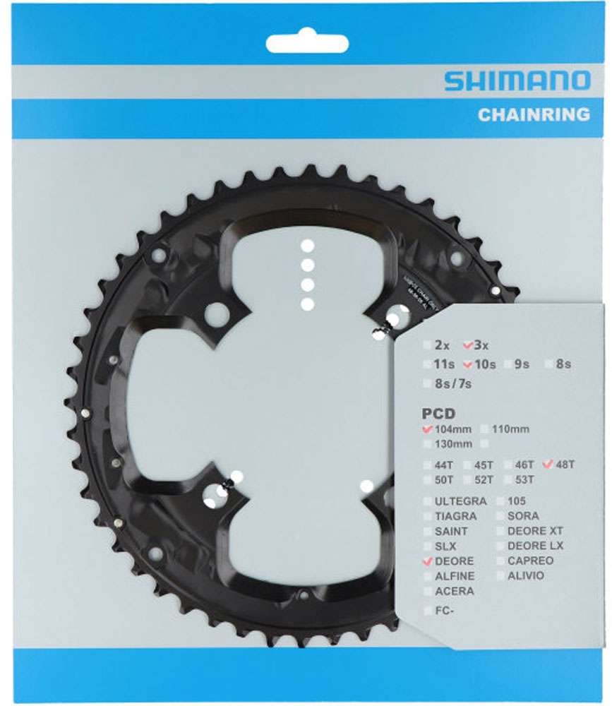 Shimano Blad 48t Deore 10V 4-Arm Y1WE98010